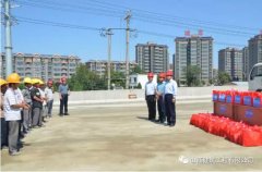 集團總公司工會慰問我河東西街延長線項目一線員工